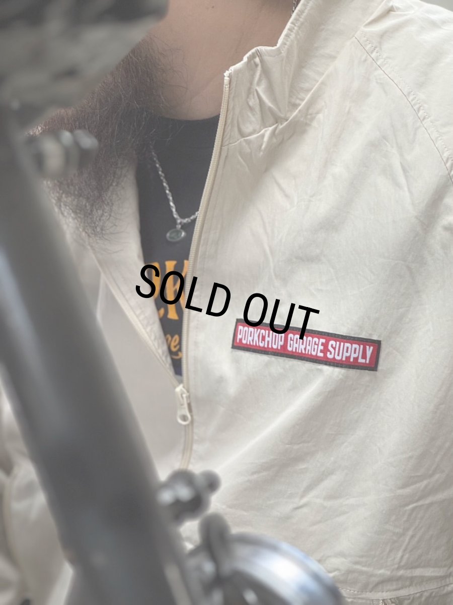 画像7: PORKCHOP/BAR&SHIELD TRACK JKT（CREAM）［バー&シールドトラックJKT-26春夏］ (7)