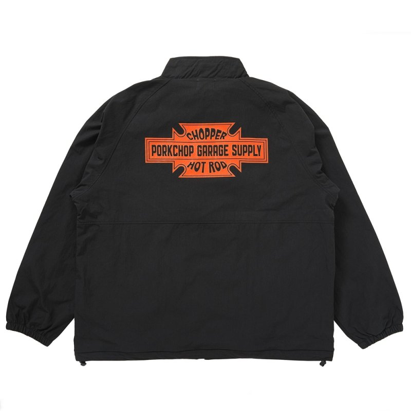 画像2: PORKCHOP/BAR&SHIELD TRACK JKT（BLACK）［バー&シールドトラックJKT-26春夏］