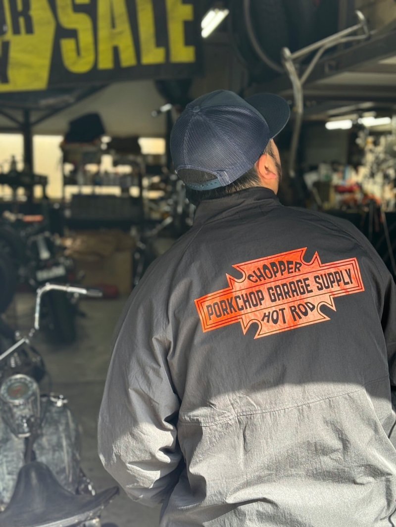 画像3: PORKCHOP/BAR&SHIELD TRACK JKT（BLACK）［バー&シールドトラックJKT-26春夏］