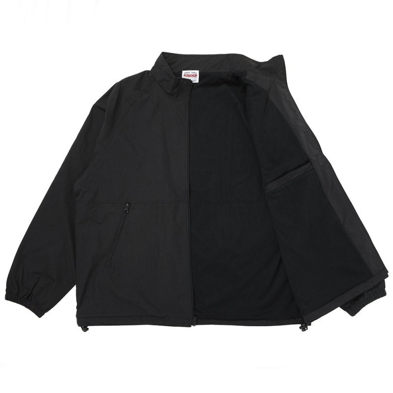 PORKCHOP/BAR&SHIELD TRACK JKT（BLACK）［バー&シールドトラックJKT