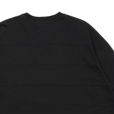 画像5: COOTIE PRODUCTIONS/Plaited Jersey Paneling Border L/S Tee（Black）［パネリングボーダー長袖T-26春夏］ (5)