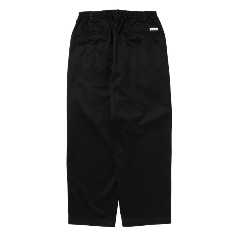 画像2: COOTIE PRODUCTIONS/Westpoint 2 Tuck Easy Trousers（Black）［ウエストポイントツータックイージートラウザース-26春夏］