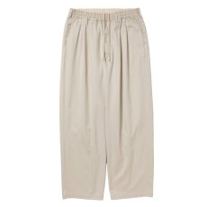 画像1: COOTIE PRODUCTIONS/Westpoint 2 Tuck Easy Trousers（Off Ivory）［ウエストポイントツータックイージートラウザース-26春夏］ (1)