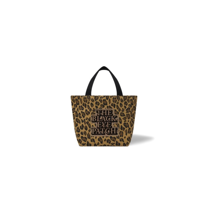 画像1: BlackEyePatch/LEOPARD PATTERNED TOTE SMALL（MULTI）