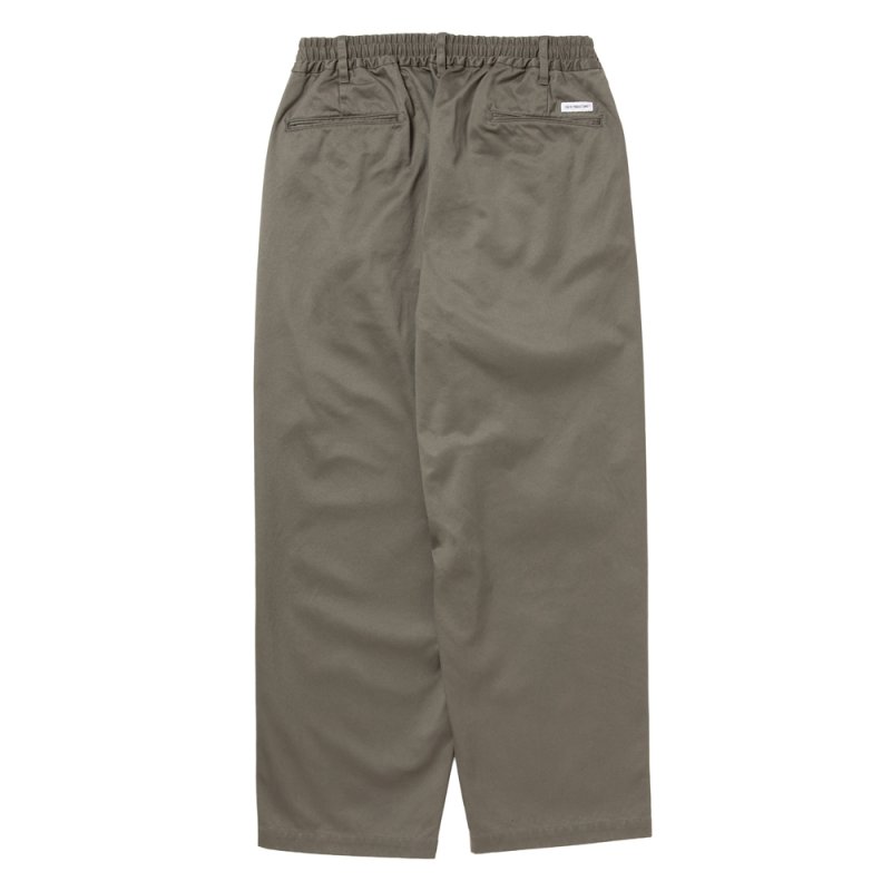画像2: COOTIE PRODUCTIONS/Westpoint 2 Tuck Easy Trousers（Gray）［ウエストポイントツータックイージートラウザース-26春夏］