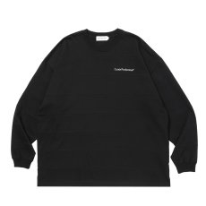 画像1: COOTIE PRODUCTIONS/Plaited Jersey Paneling Border L/S Tee（Black）［パネリングボーダー長袖T-26春夏］ (1)