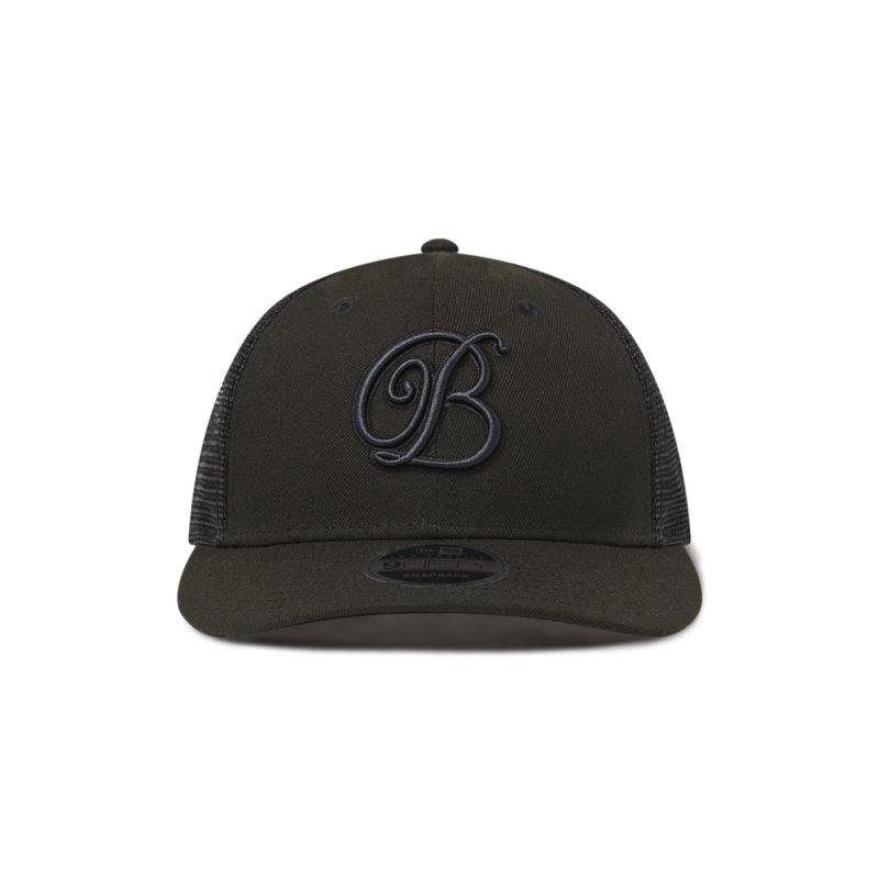 画像1: BlackEyePatch/B EMBLEM NEW ERA MESH CAP（BLACK）