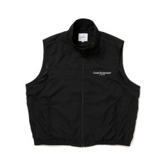 画像1: COOTIE PRODUCTIONS/Polyester Twill Training Vest（Black）［ポリエステルツイルトレーニングベスト-26春夏］ (1)