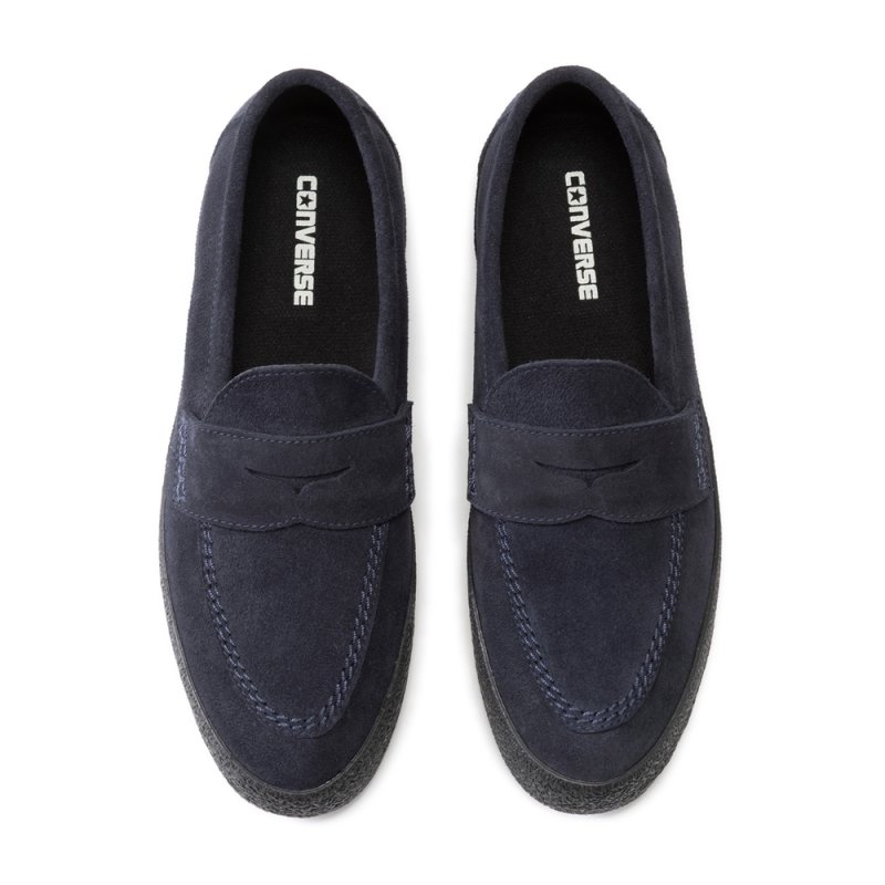 画像2: CONVERSE SKATEBOARDING/CS LOAFER II SK（NAVY/BLACK）［CS ローファー II SK-26春夏］
