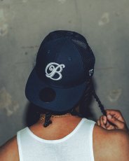画像3: BlackEyePatch/B EMBLEM NEW ERA MESH CAP（NAVY） (3)