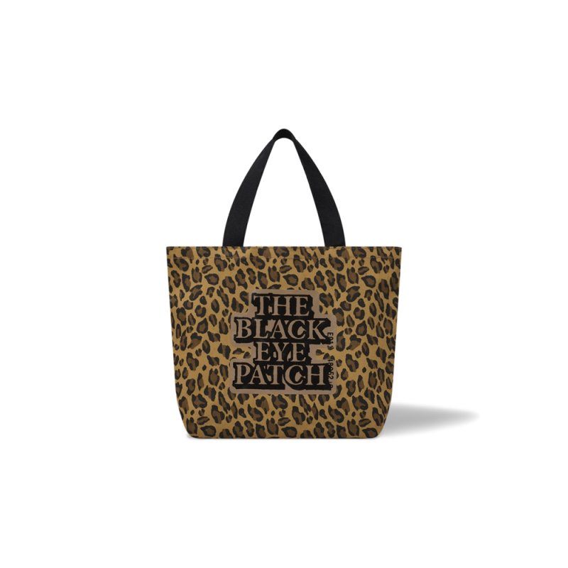 画像1: BlackEyePatch/LEOPARD PATTERNED TOTE MEDIUM（MULTI）