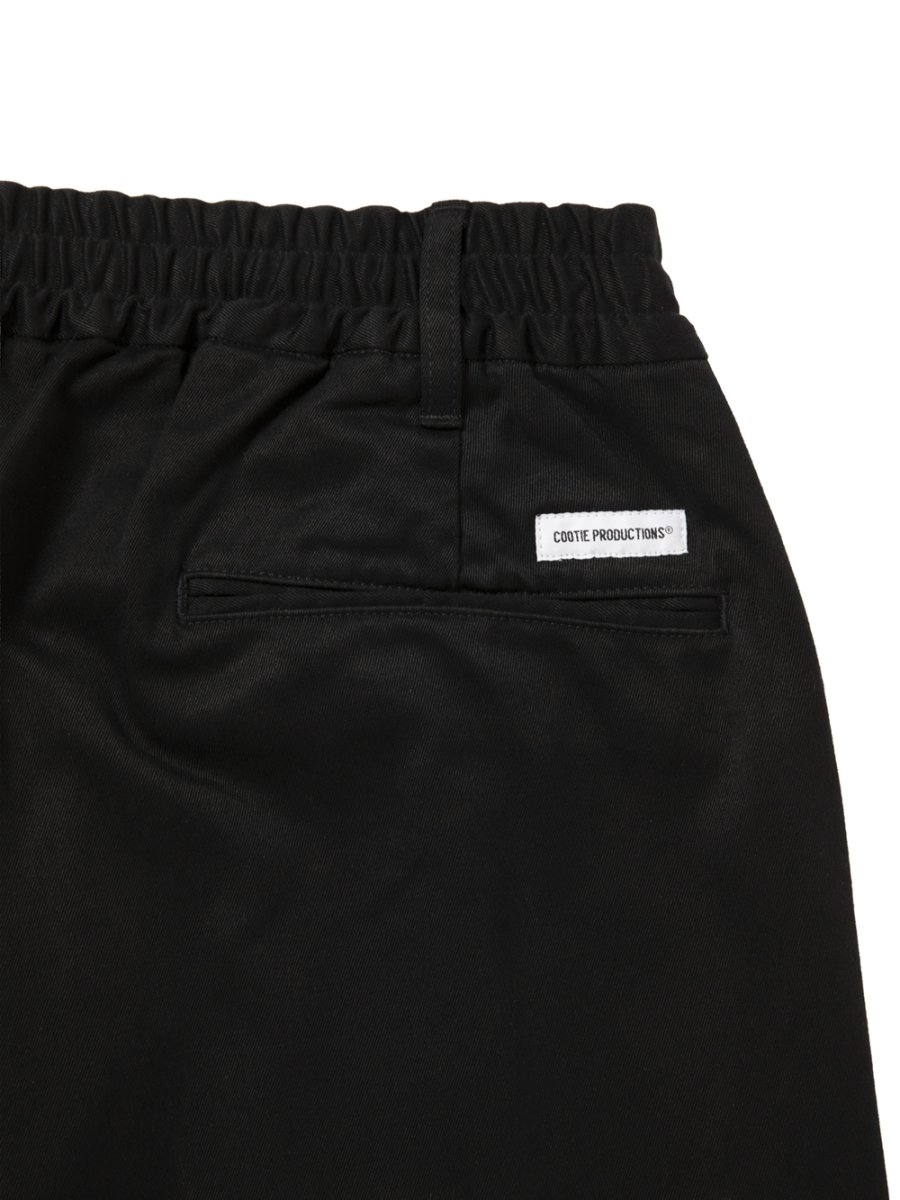 画像5: COOTIE PRODUCTIONS/Westpoint 2 Tuck Easy Trousers（Black）［ウエストポイントツータックイージートラウザース-26春夏］ (5)