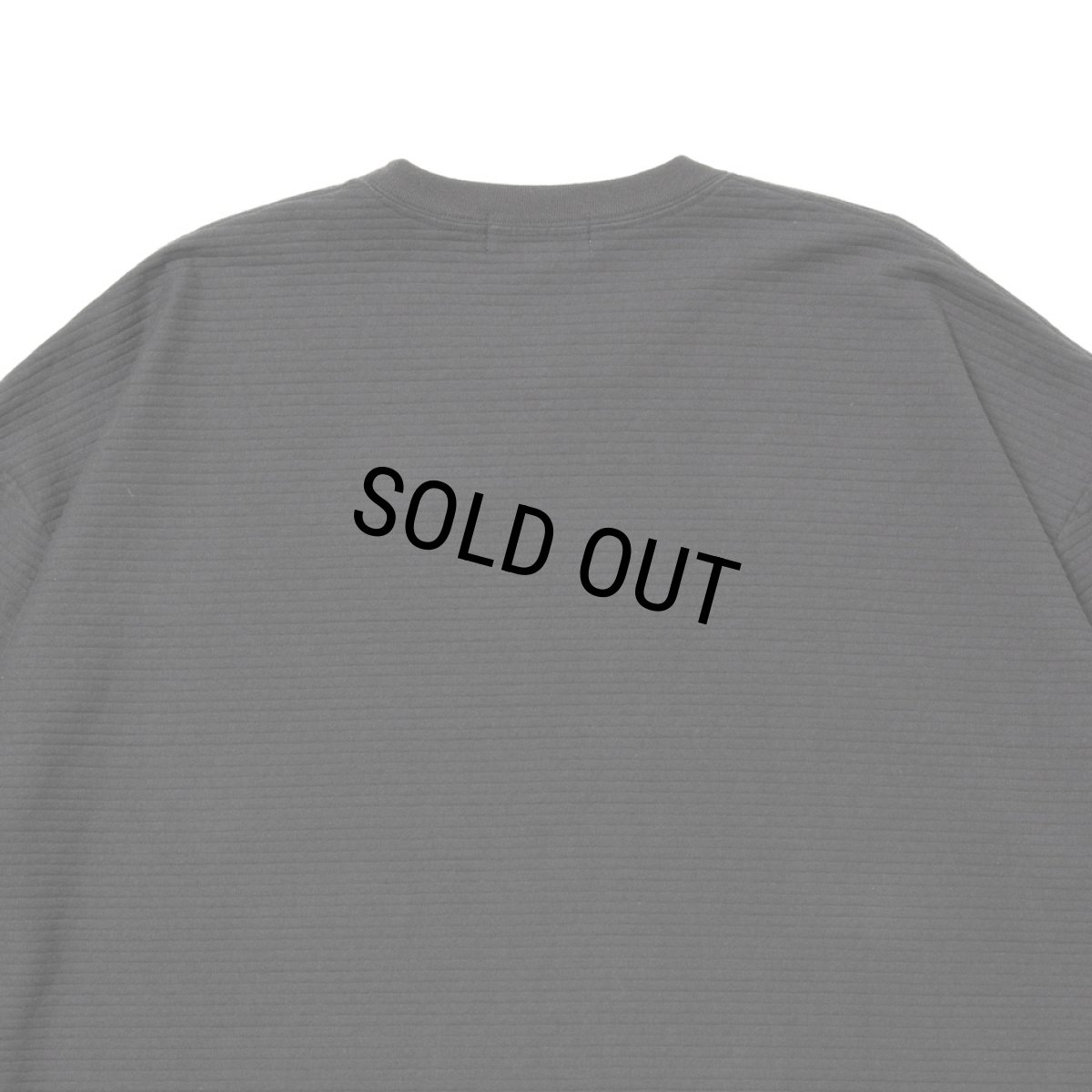 画像5: COOTIE PRODUCTIONS/Bumpy Border Jersey L/S Tee（Black）［バンピーボーダー長袖T-26春夏］ (5)
