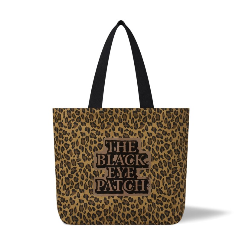 画像1: BlackEyePatch/LEOPARD PATTERNED TOTE LARGE（MULTI）
