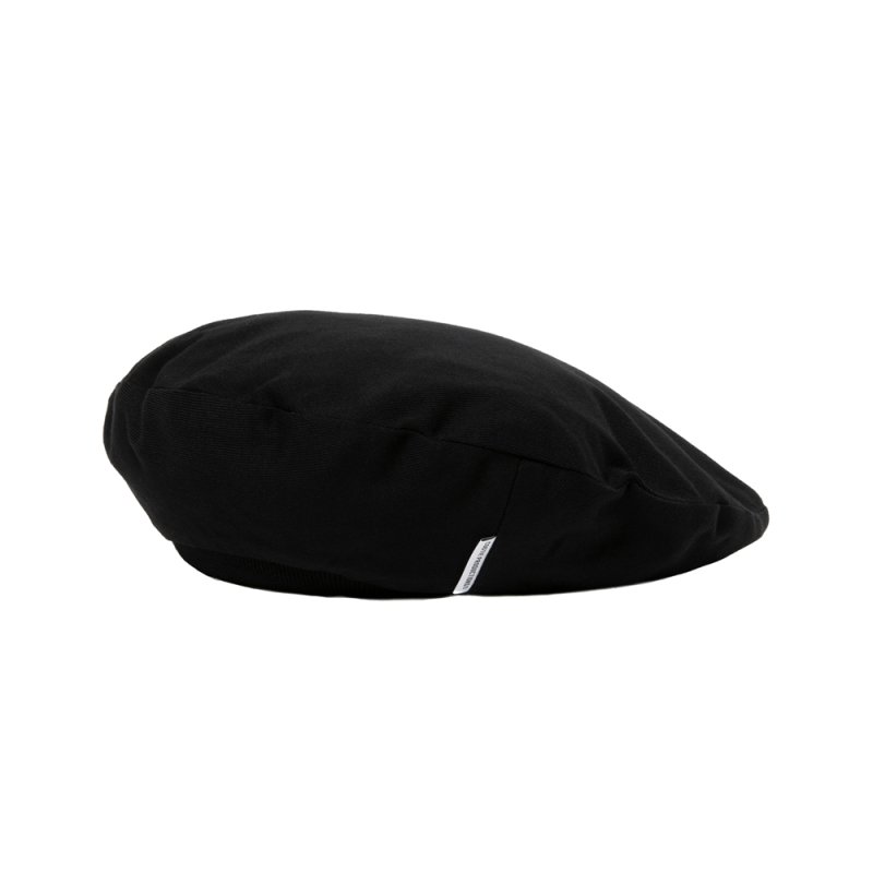 画像1: COOTIE PRODUCTIONS/Plaited Jersey Beret（Black）［ジャージベレー-26春夏］