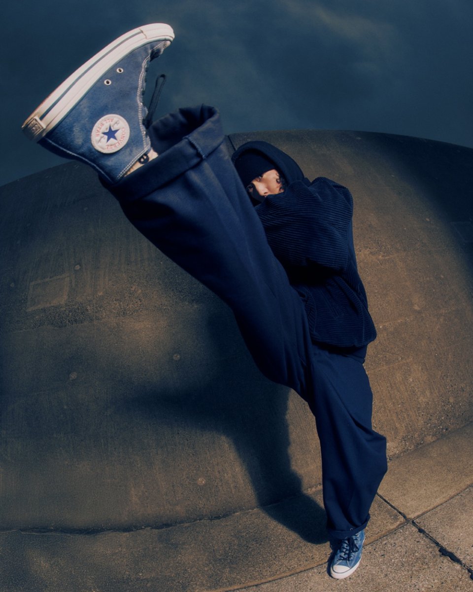 画像12: CONVERSE SKATEBOARDING/ALL STAR SK HI（NAVY）［オールスター SK HI-26春夏］ (12)