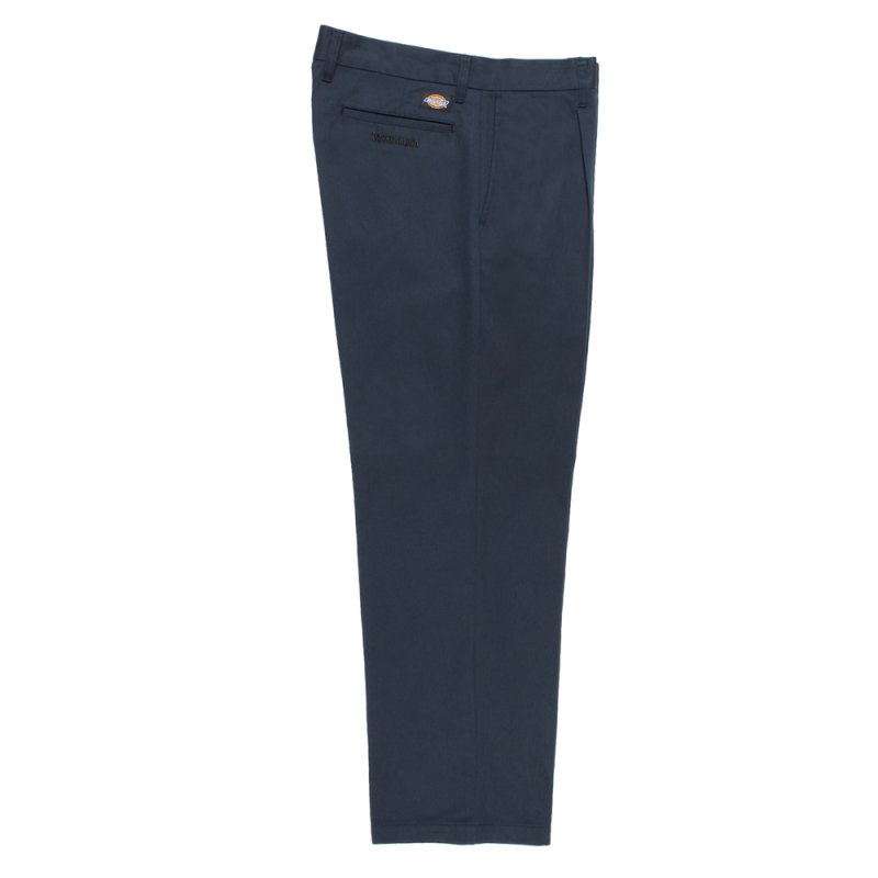 画像1: WACKO MARIA/DICKIES / PLEATED TROUSERS（NAVY）［ワンタックトラウザース-26春夏］