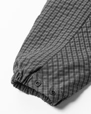 画像12: TIGHTBOOTH/RIPPLE PLAID ANORAK（Black）［リップルプラッドアノラック-26春夏］ (12)