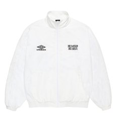 画像1: WACKO MARIA/UMBRO / NYLON TRACK JACKET（WHITE）［ナイロントラックJKT-26春夏］ (1)