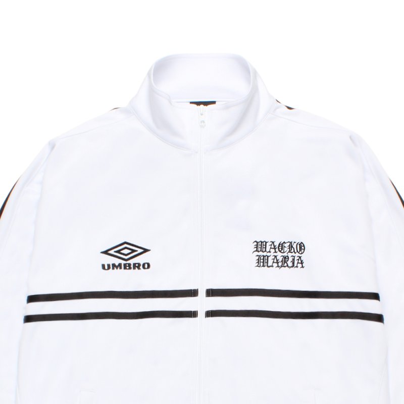 画像2: WACKO MARIA/UMBRO / JERSEY TRACK JACKET（WHITE）［ジャージトラックJKT-26春夏］