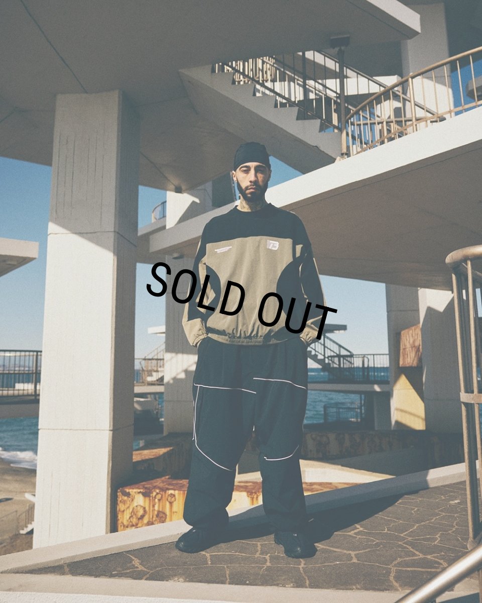 画像3: TIGHTBOOTH/PANEL WIND JACKET（Black）［パネルウィンドJKT-26春夏］ (3)