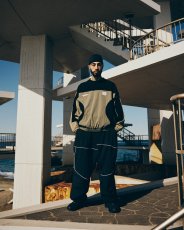 画像3: TIGHTBOOTH/PANEL WIND JACKET（Black）［パネルウィンドJKT-26春夏］ (3)