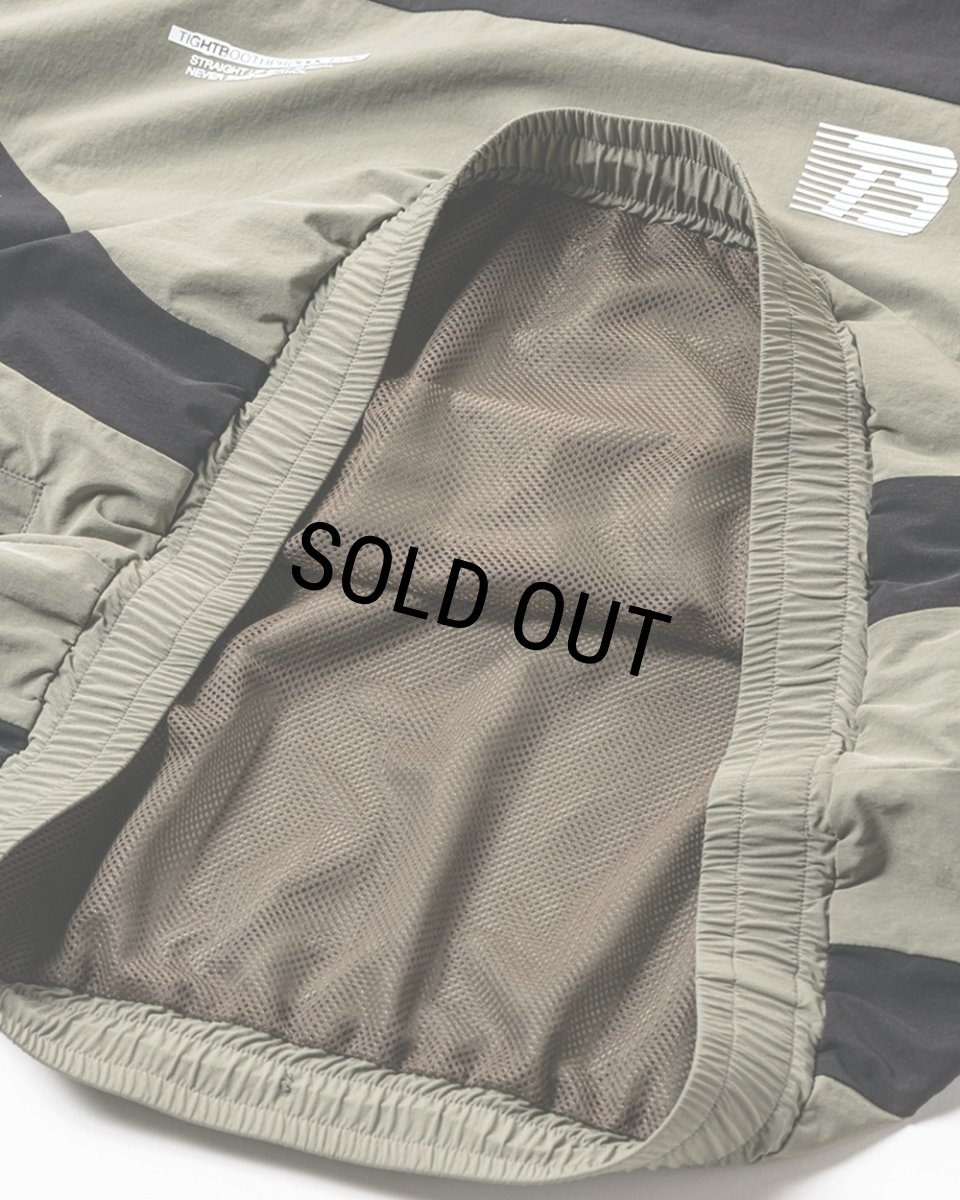 画像7: 【30%OFF】TIGHTBOOTH/PANEL WIND JACKET（Olive）［パネルウィンドJKT-26春夏］ (7)