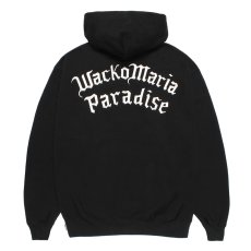 画像2: WACKO MARIA/HEAVY WEIGHT ZIP HOODED SWEAT SHIRT（BLACK）［ジップアップパーカー-26春夏］ (2)