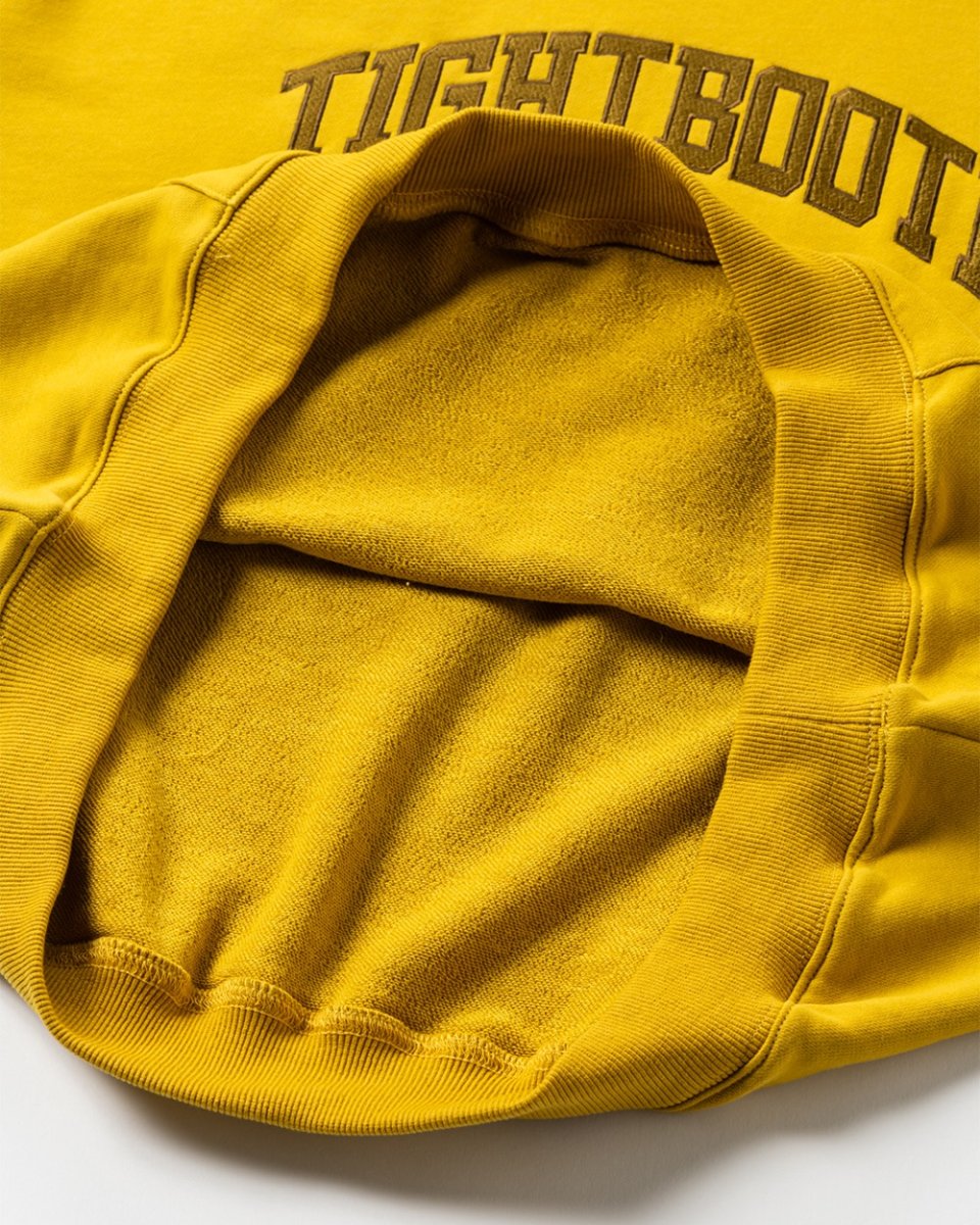画像6: TIGHTBOOTH/COLLEGE HOODIE（Mustard）［カレッジフーディー-26春夏］ (6)