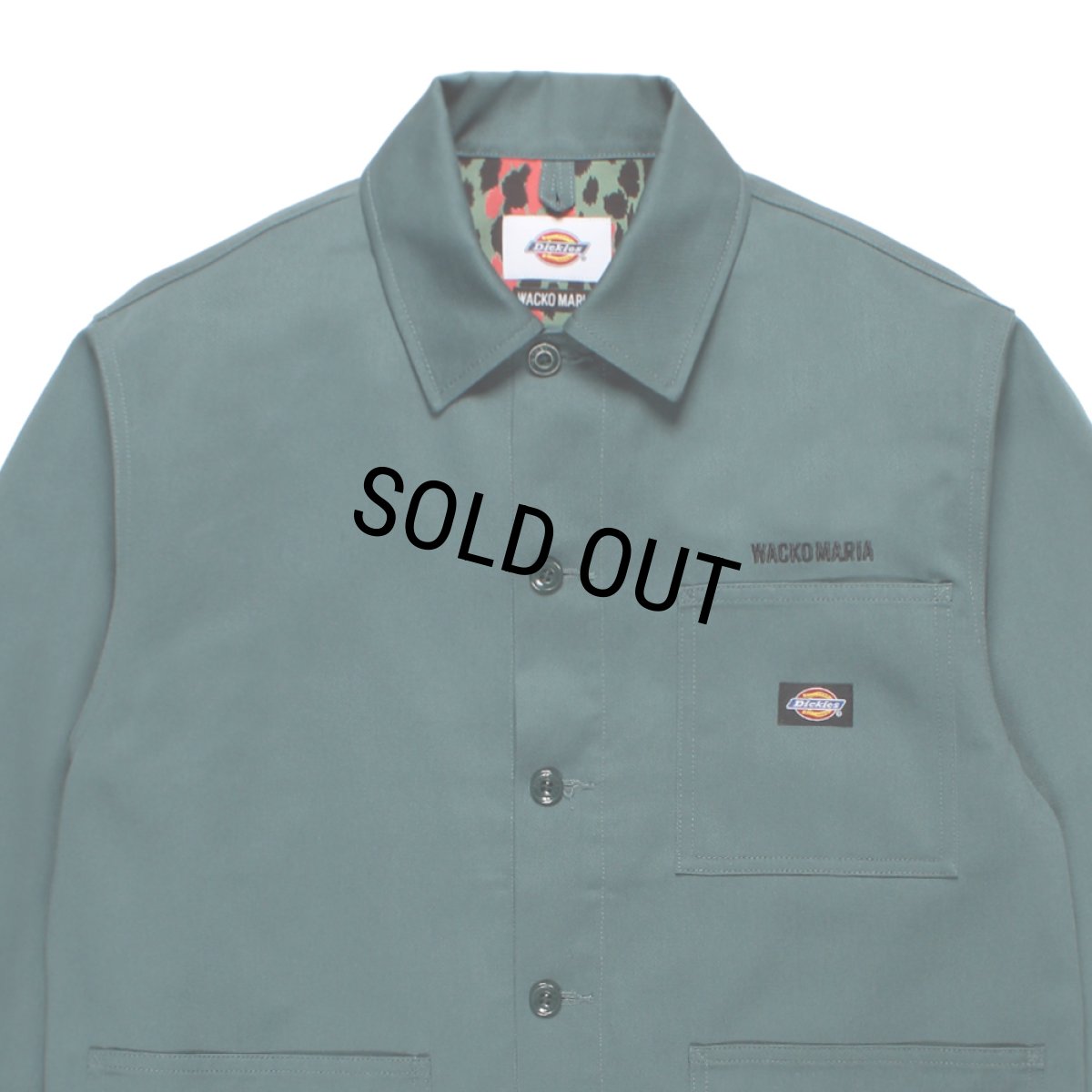 画像2: WACKO MARIA/DICKIES / COVERALL（GREEN）［カバーオール-26春夏］ (2)