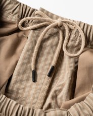 画像5: TIGHTBOOTH/RIPPLE PLAID BALLOON PANTS（Beige）［リップルプラッドバルーンパンツ-26春夏］ (5)