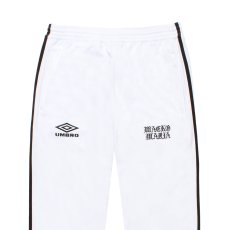 画像2: WACKO MARIA/UMBRO / JERSEY TRACK PANTS（WHITE）［ジャージトラックパンツ-26春夏］ (2)