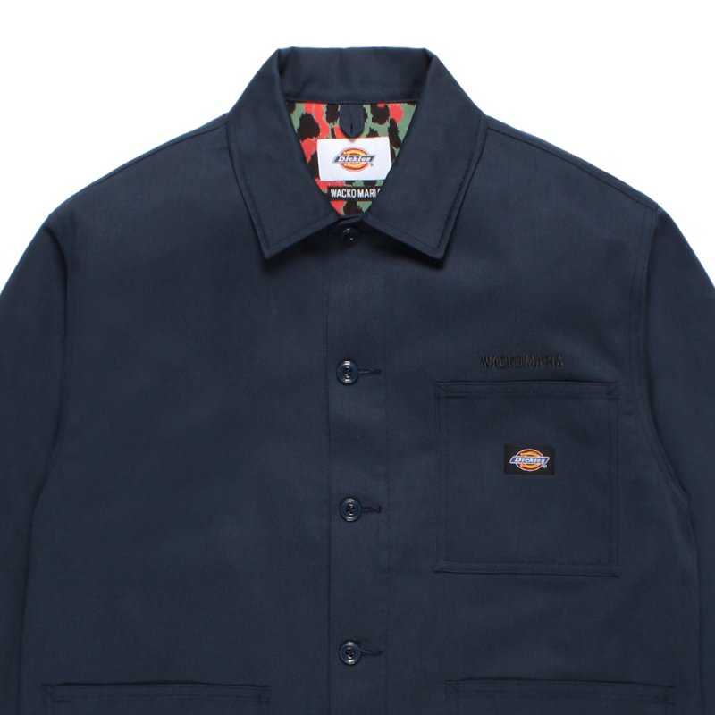 画像2: WACKO MARIA/DICKIES / COVERALL（NAVY）［カバーオール-26春夏］