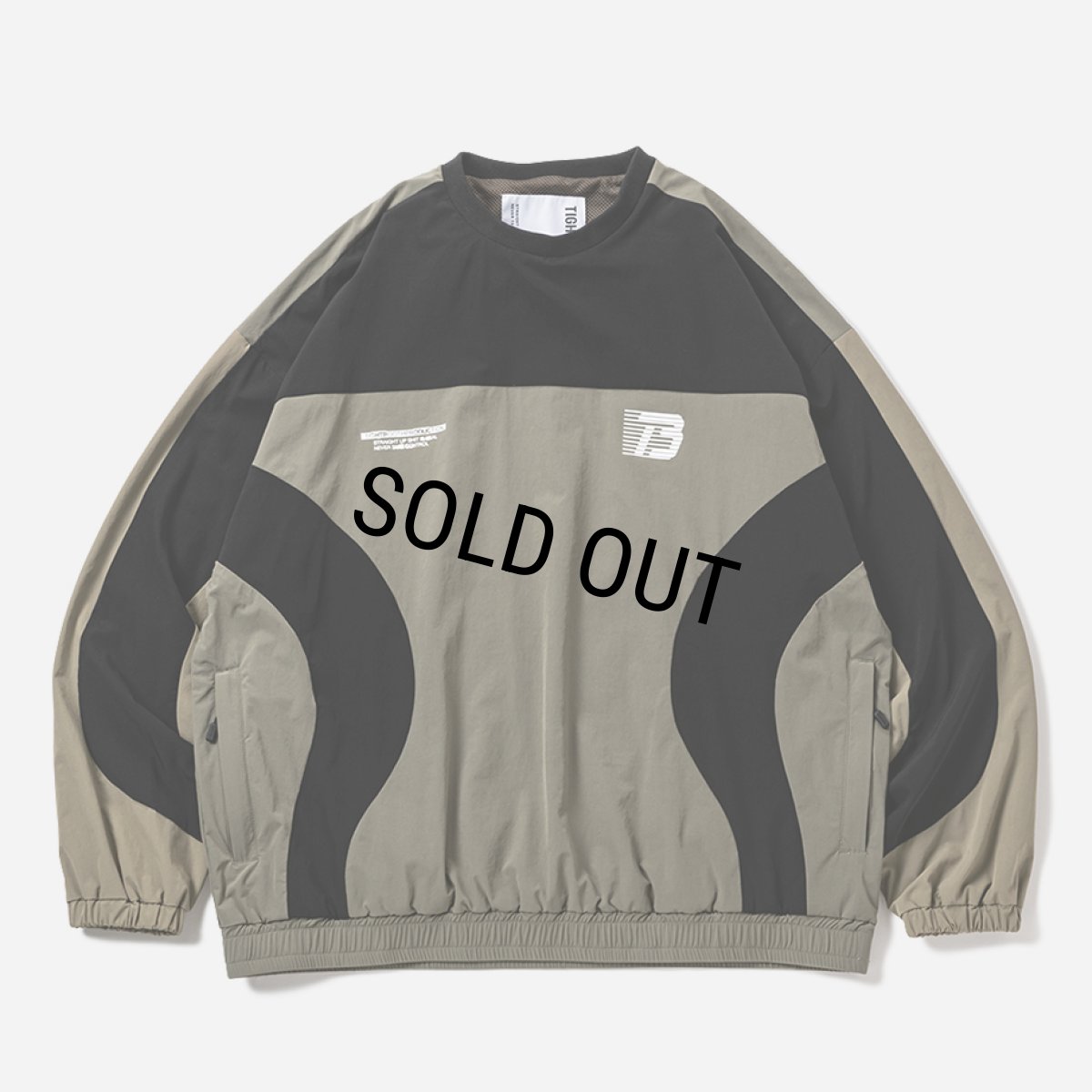 画像1: 【30%OFF】TIGHTBOOTH/PANEL WIND JACKET（Olive）［パネルウィンドJKT-26春夏］ (1)