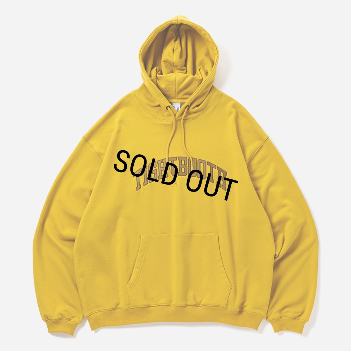 画像1: 【30%OFF】TIGHTBOOTH/COLLEGE HOODIE（Mustard）［カレッジフーディー-26春夏］ (1)