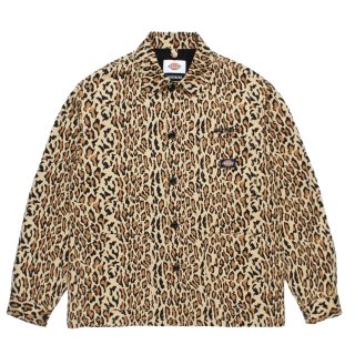 WACKO MARIA/DICKIES / LEOPARD COVERALL（BEIGE）［レオパード