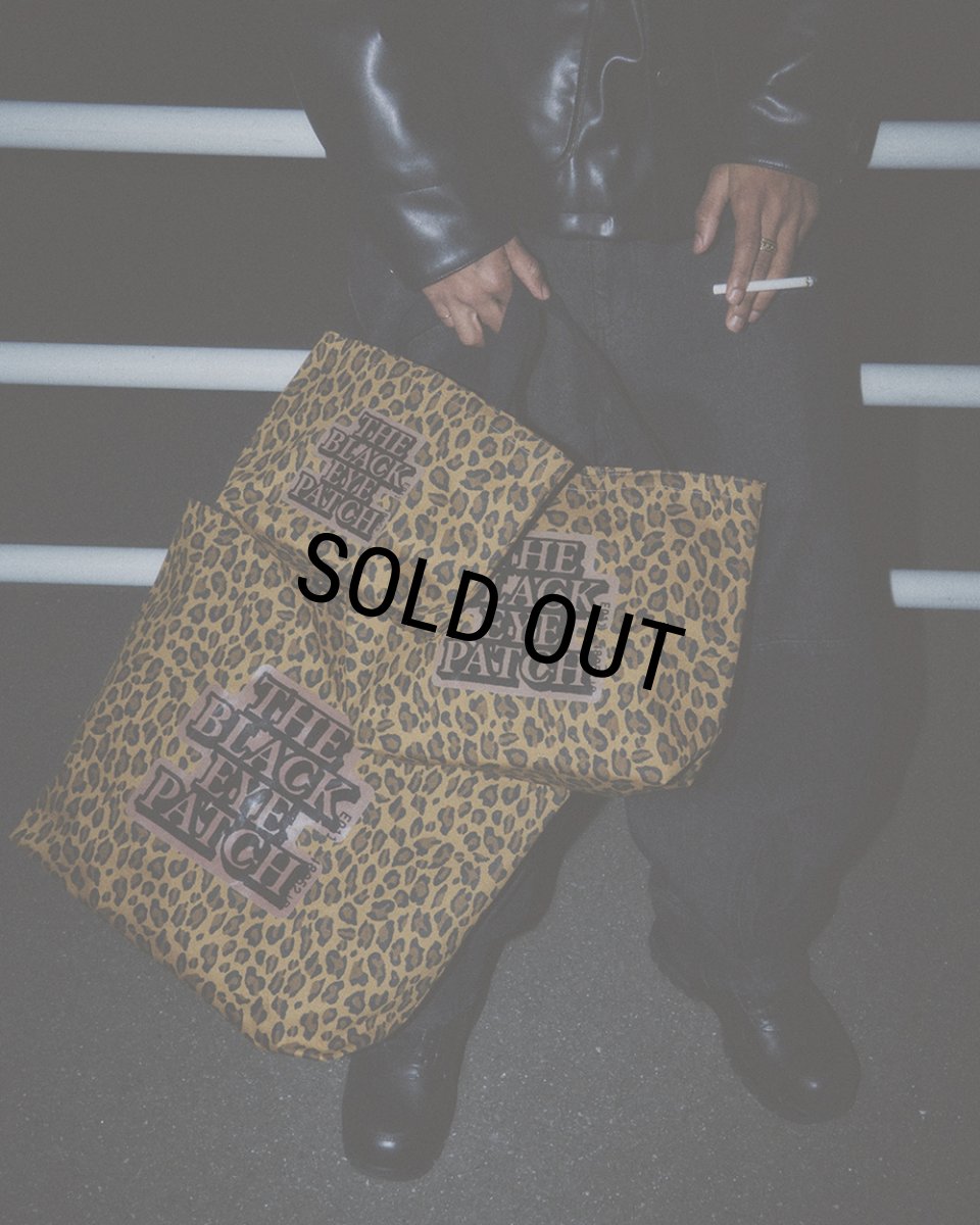 画像2: BlackEyePatch/LEOPARD PATTERNED TOTE LARGE（MULTI） (2)