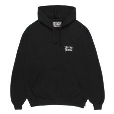 画像1: WACKO MARIA/HEAVY WEIGHT HOODED SWEAT SHIRT（BLACK）［プルオーバーパーカー-26春夏］ (1)
