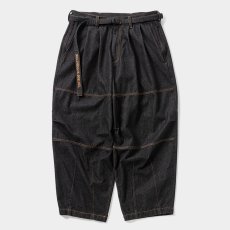 画像1: TIGHTBOOTH/DENIM BALLOON PANTS（Black）［デニムバルーンパンツ-26春夏］ (1)