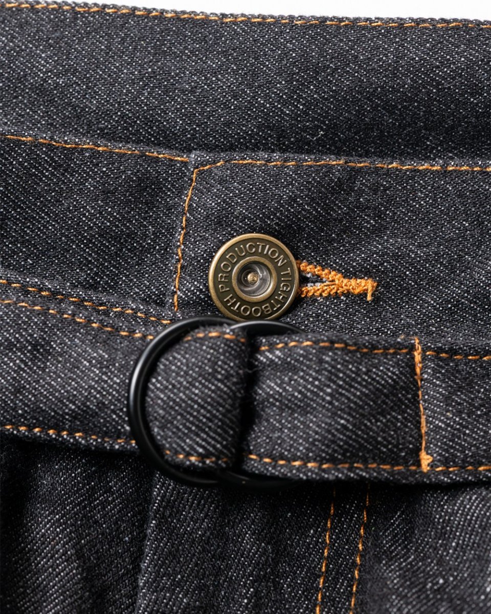 画像5: TIGHTBOOTH/DENIM BALLOON PANTS（Black）［デニムバルーンパンツ-26春夏］ (5)