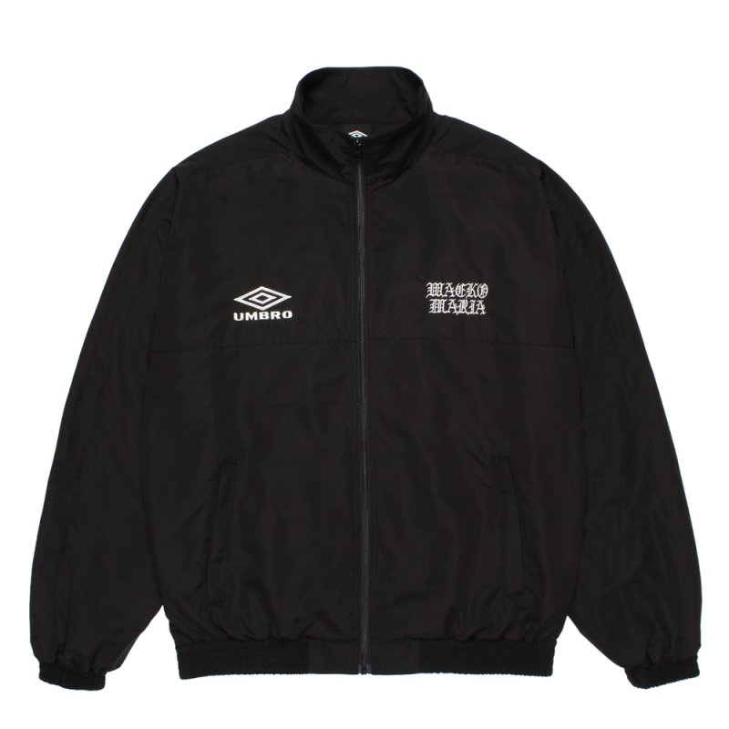 画像1: WACKO MARIA/UMBRO / NYLON TRACK JACKET（BLACK）［ナイロントラックJKT-26春夏］