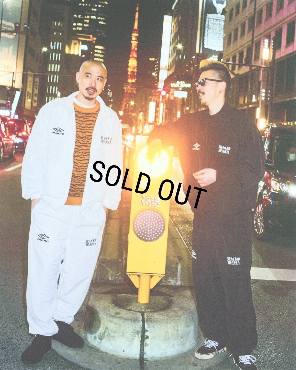 画像4: WACKO MARIA/UMBRO / NYLON TRACK JACKET（WHITE）［ナイロントラックJKT-26春夏］ (4)