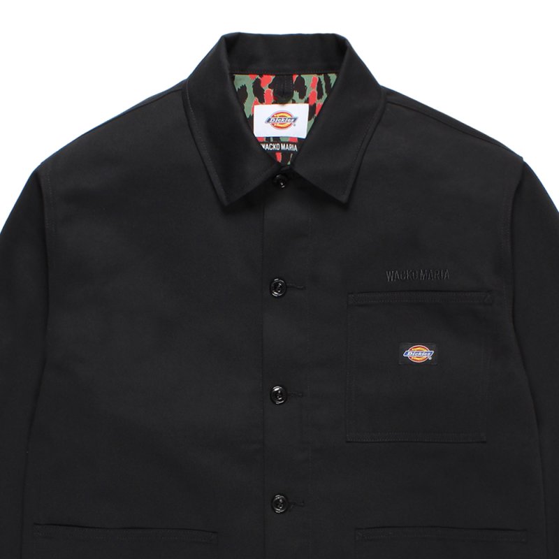 画像2: WACKO MARIA/DICKIES / COVERALL（BLACK）［カバーオール-26春夏］