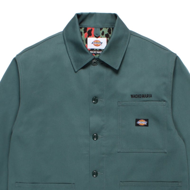 画像2: WACKO MARIA/DICKIES / COVERALL（GREEN）［カバーオール-26春夏］