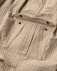 画像9: TIGHTBOOTH/RIPPLE PLAID BALLOON PANTS（Beige）［リップルプラッドバルーンパンツ-26春夏］ (9)