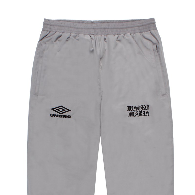 画像2: WACKO MARIA/UMBRO / NYLON TRACK PANTS（GRAY）［ナイロントラックパンツ-26春夏］