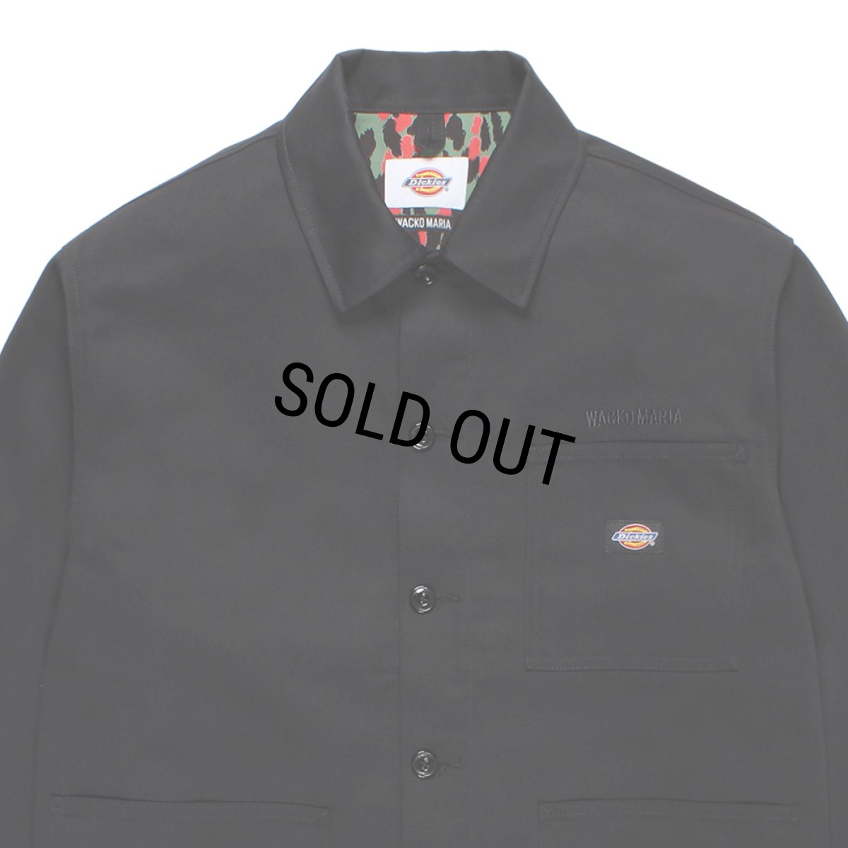 画像2: WACKO MARIA/DICKIES / COVERALL（BLACK）［カバーオール-26春夏］ (2)