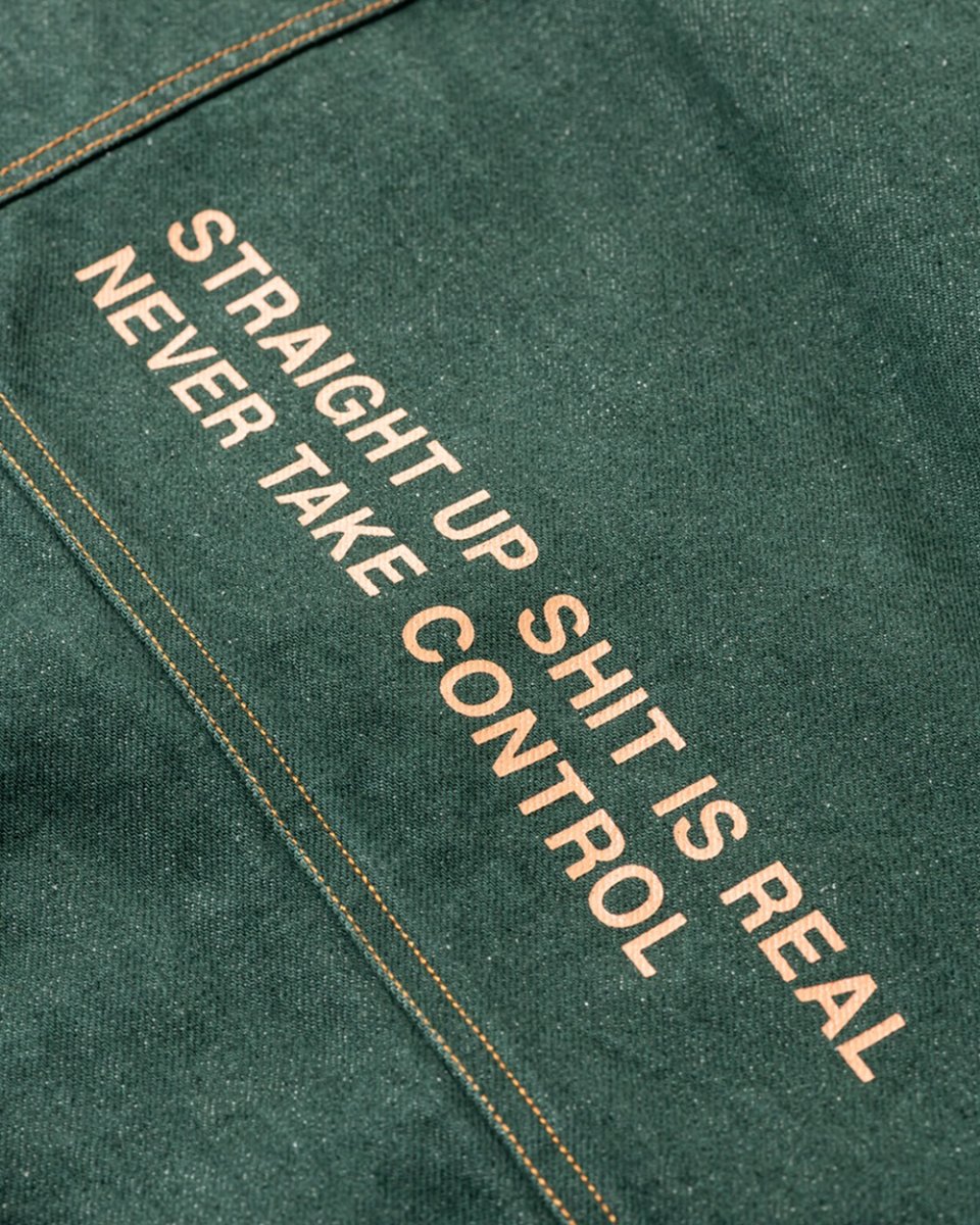 画像14: TIGHTBOOTH/DENIM JACKET（Dark Green）［デニムJKT-26春夏］ (14)