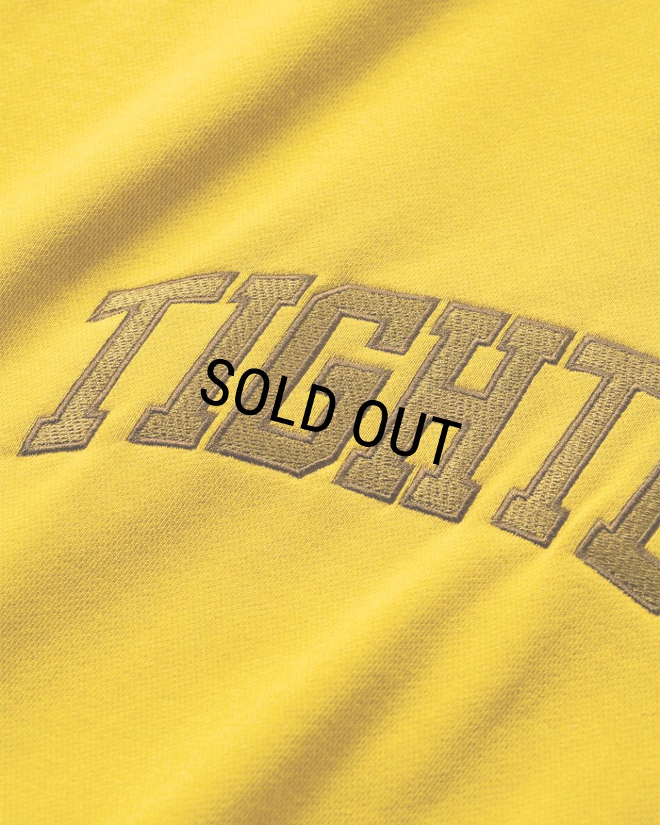 画像4: 【30%OFF】TIGHTBOOTH/COLLEGE HOODIE（Mustard）［カレッジフーディー-26春夏］ (4)