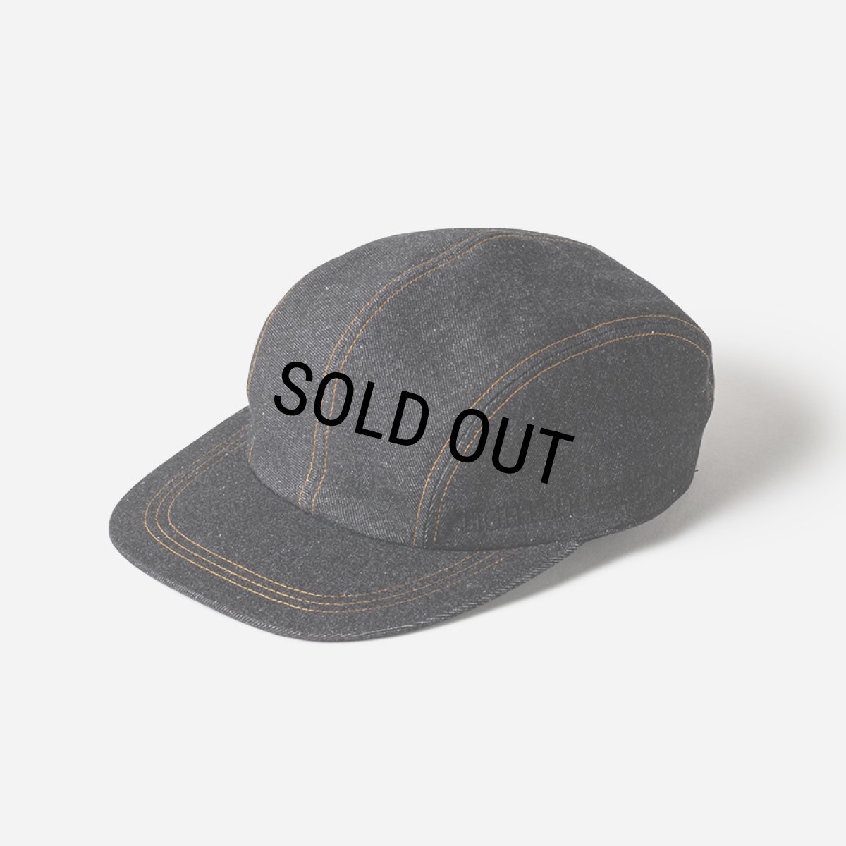 画像2: 【20%OFF】TIGHTBOOTH/SIDE LOGO DENIM CAMP CAP（各色）［デニムキャンプキャップ-26春夏］ (2)